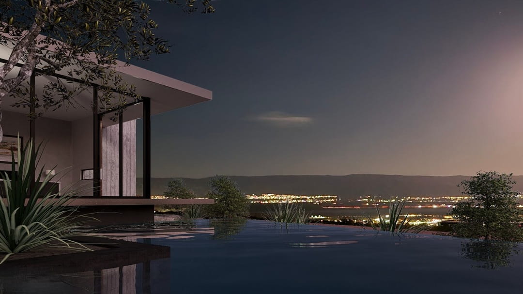 sparkling pool